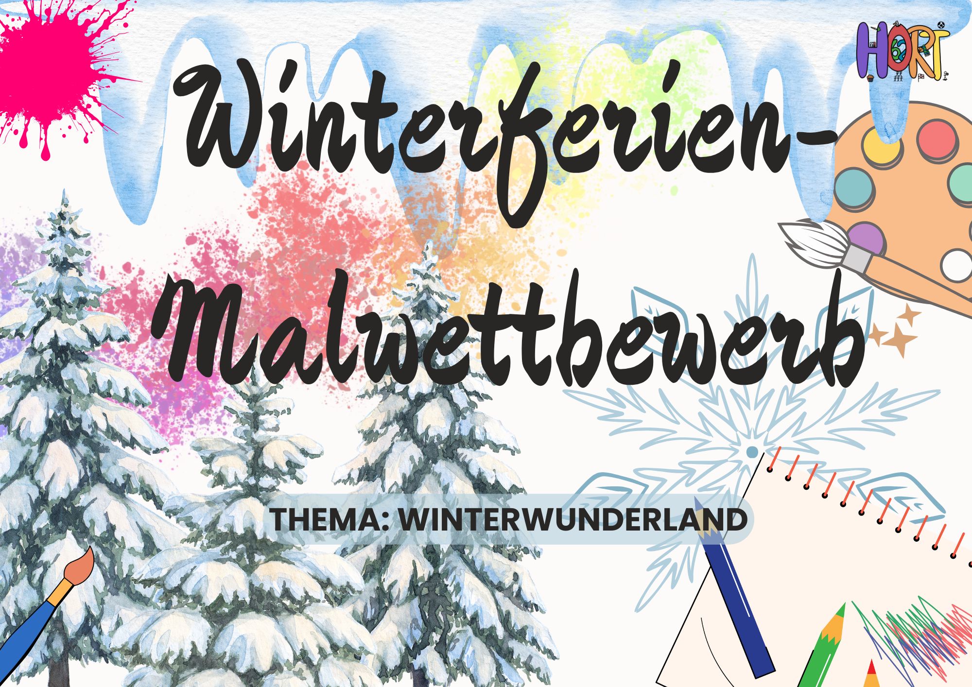 Winterferienmalwettbewerb
